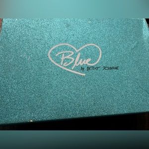 Blue by Betsey Johnson evening heels sliver glitter